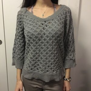 Calvin Klein gray knitted sweater
